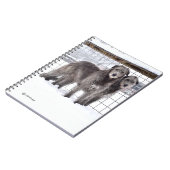 Ierse Wolfshonden in de sneeuw Notitieboek (Linkerzijde)