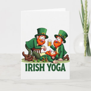 Ierse Yoga Pretkaart Kaart