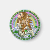 Ierse zeemeermin magneet (Voorkant)