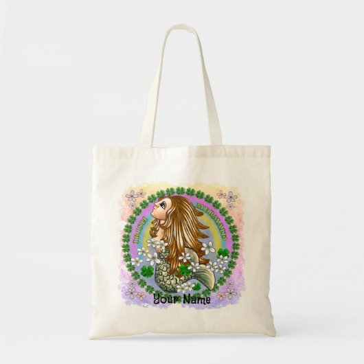 Ierse Zeemeermin Tote Tas (Voorkant)