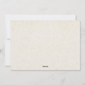 Ierse zegelbewaarder met Shamrocks Feestdagenkaart (Achterkant)