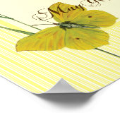 Ierse Zegen Botanische Natuur Poster (Hoek)