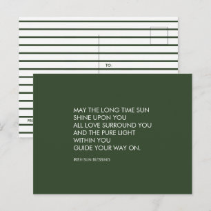 Ierse Zegen Briefkaart