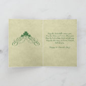 Ierse Zegen - Heilige Patrick Kaart (Binnen)