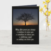 Ierse Zegen Kaart (Gele Bloem)