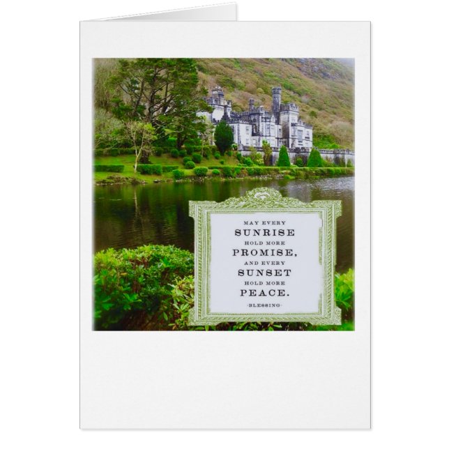 Ierse zegen Kilmore Abbey foto (Voorkant)