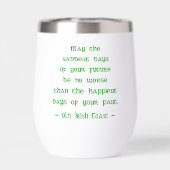 Ierse zegen mag de droevigste dagen van de toekoms (Achterkant)