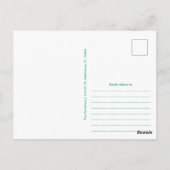 Ierse zegen moderne script St. Patrick's Day Briefkaart (Achterkant)