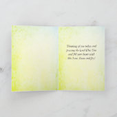 Ierse Zegen, Moge de Weg voor Je Oprijzen Kaart (Binnen)