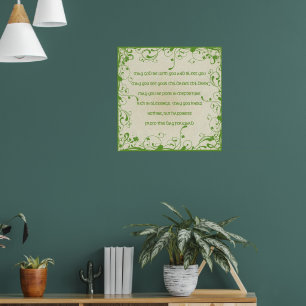 Ierse Zegen-Moge de weg voor je opstijgen Poster
