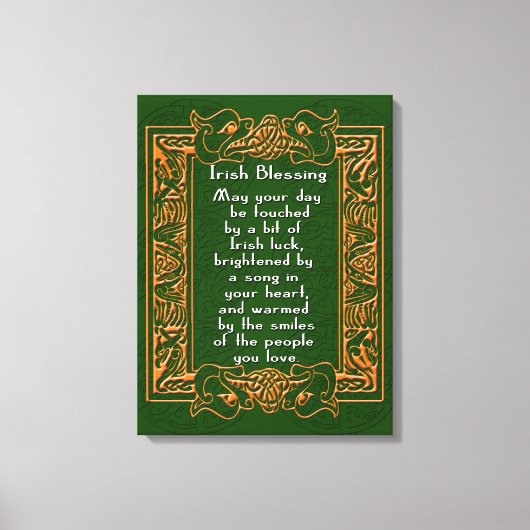 IERSE ZEGEN op Canvas Print (Voorkant)