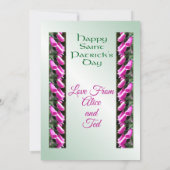 Ierse zegen op St. Patrick's Day voor schoondochte Feestdagenkaart (Achterkant)