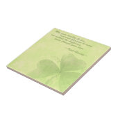 Ierse zegen tegel tegeltje (Zijkant)