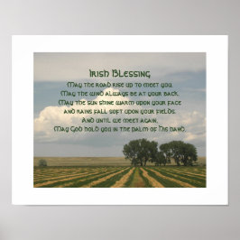 Ierse Zegen Verre Landschap Poster