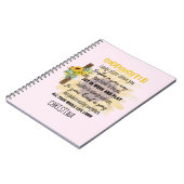 Ierse Zegen Voor GODDOCHTER - Gepersonaliseerd Cad Notitieboek (Linkerzijde)