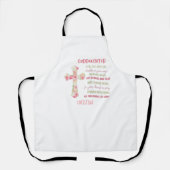 Ierse Zegen Voor GODDOCHTER - Gepersonaliseerd Cad Schort (Voorkant)