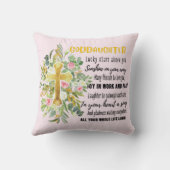 Ierse Zegen Voor GODDOCHTER - Gepersonaliseerd Ges Kussen (Achterkant)