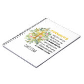 Ierse Zegen Voor GODDOCHTER - Gepersonaliseerd Ges Notitieboek (Linkerzijde)