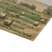 Ierse zegening hooibalen in het veld snijplank (Hoek)