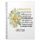 Ierse zegening voor GODDAUGHTER - persoonlijke cad Notitieboek (Voorkant)