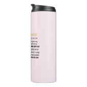 Ierse zegening voor GODDAUGHTER - persoonlijke cad Thermosbeker (Geroteerd rechts)