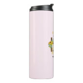 Ierse zegening voor GODDAUGHTER - persoonlijke cad Thermosbeker (Gedraaid links)