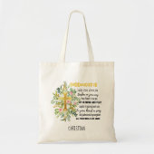 Ierse zegening voor GODDAUGHTER - persoonlijke cad Tote Bag (Voorkant)