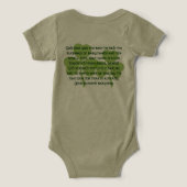 Ierse zegeningen God zond je het beste wat Hij had (Design achterkant)