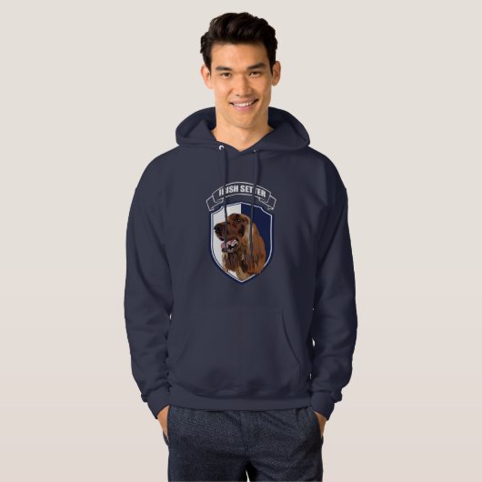 Ierse zetter hoodie (Voorkant volledig)
