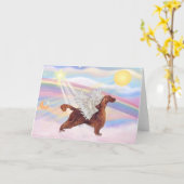 Ierse zetter kaart (Gele Bloem)