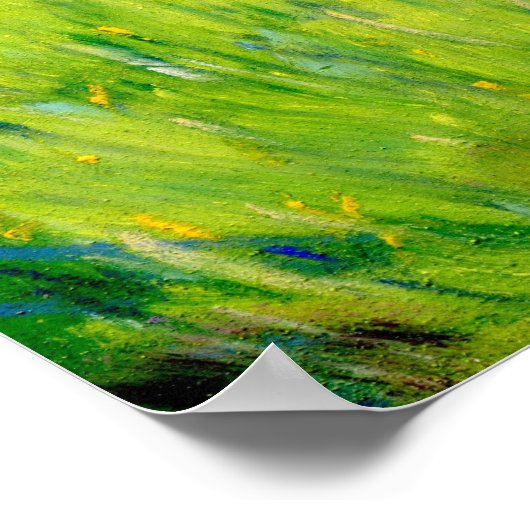 Ierse zomerlandschapsschildering poster (Hoek)