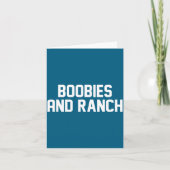 Ies And Ranch Funny Quote  Kaart (Voorkant)