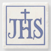 Iesus Hominum Salvator Stenen Onderzetter (Voorkant)