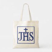 Iesus Hominum Salvator Tote Bag (Achterkant)