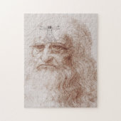 Iets aan mijn hoofd, Leonardo da Vinci's portret Legpuzzel (Verticaal)