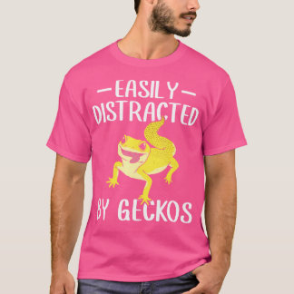 Iets afgeleid door gekko's herpetoloog Creste T-shirt