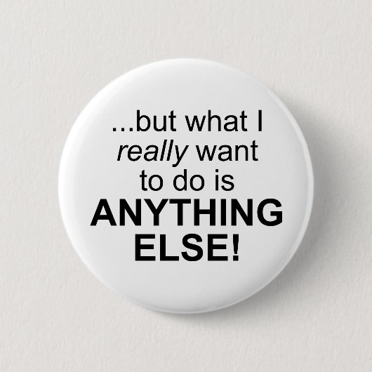 Iets anders! ronde button 5,7 cm (Voorkant)