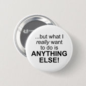 Iets anders! ronde button 5,7 cm (Voorkant /achterkant)