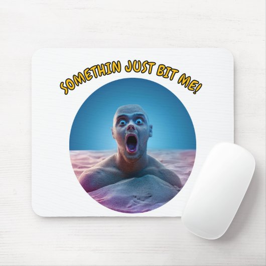 Iets beet me gewoon! muismat (Met muis)