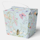 Iets blauw Baby shower Bedankdoosjes (Achterkant)