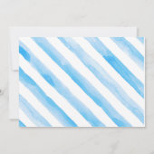 Iets blauw Bachelorette Itinerary Kaart (Achterkant)