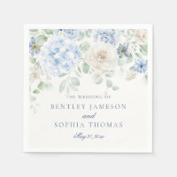 Iets Blauw Bloemen Hortensia Decor bruiloft