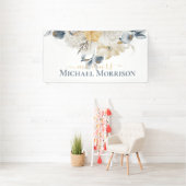 IETS BLAUW - BLOEMENBRUILOFT SPANDOEK (Insitu)