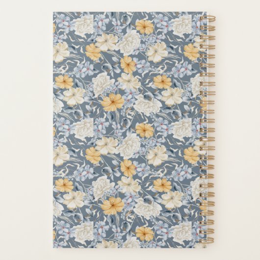 IETS BLAUW - BLOEMENRAND Wedding Planner (Achterkant)