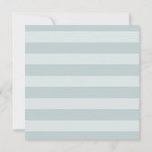 Iets blauw | Botanische bruiloft van Boho Kaart (Achterkant)