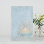 Iets blauw briefpapier (Staand voorkant)