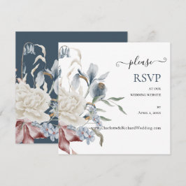 IETS BLAUW, Bruiloft Website RSVP