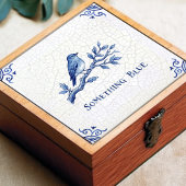 Iets Blauw | Delfts Blauw Nederlandse Stijl Tegeltje