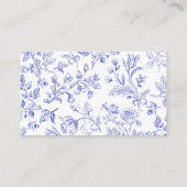 Iets blauw display douchebehuizing Kaart (Achterkant)