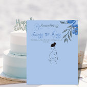 Iets blauw Floral Vrijgezellenfeest Raad spel